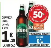E.Leclerc Skol - cerveza oferta