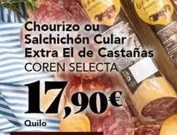 Gadis Coren - chourizo ou salchichon extra el de castañas oferta