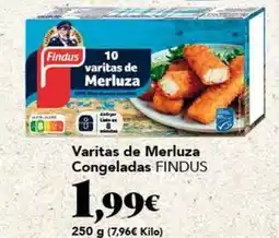 Gadis Findus - varitas de merluza congeladas oferta