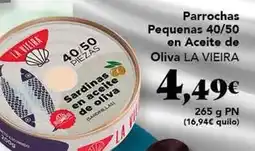 Gadis La vieira - parrochas pequenas 40/50 en aceite de oliva oferta