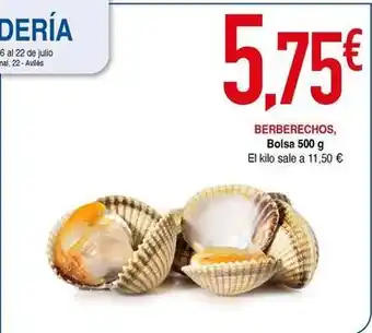 Masymas Berberechos oferta
