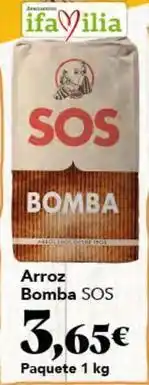 Gadis Sos - arroz bomba oferta