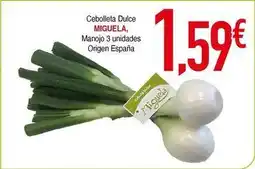 Masymas Origen - cebolleta dulce oferta