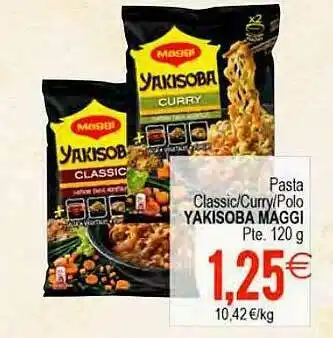 Pasta Classic Curry Polo Yakisoba Maggi