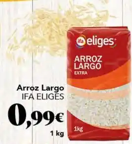 Gadis Ifa eliges - arroz largo oferta