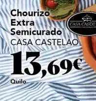 Gadis Casa castelao - chourizo extra semicurado oferta