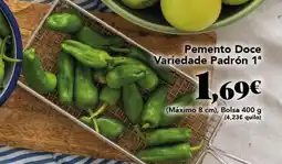 Gadis Pemento doce variedade padron oferta