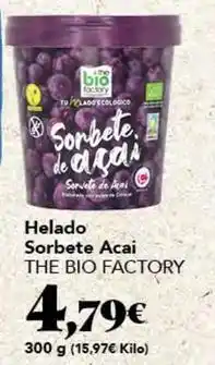 Gadis Bio - helado sorbete acai oferta