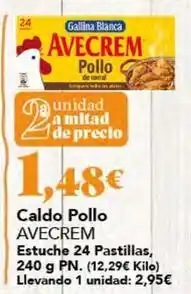 Gadis Gallina blanca - caldo pollo oferta
