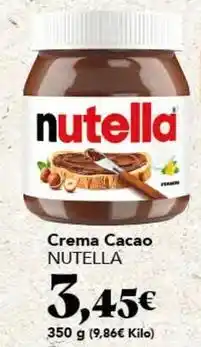 Gadis Nutella - crema cacao oferta