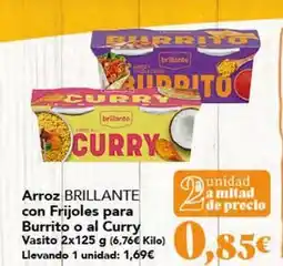 Gadis Brillante - arroz con frijoles para burrito o al curry oferta