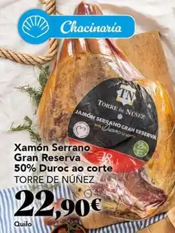 Gadis Torre de núñez - xamón serrano gran reserva 50% duroc ao corte oferta