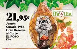 Gadis El pozo - jamón curado 1954 gran reserva al corte oferta