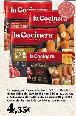 Gadis La cocinera - croquetas congeladas horneables de jamón ibérico oferta