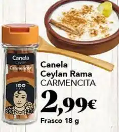 Gadis Carmencita - canela ceylan rama oferta