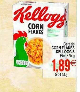 Plenus Supermercados Cereais Corn Flakes Kellogg's oferta