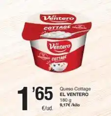 SPAR Fragadis El ventero - queso cottage oferta