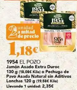 Gadis El pozo - jamon asado extra duroc oferta