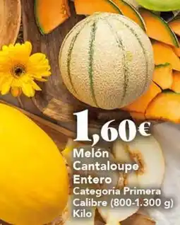 Gadis Melon cantaloupe entero oferta