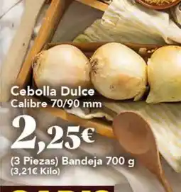 Gadis Cebolla dulce calibre oferta