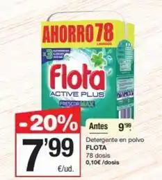 SPAR Fragadis Flota - detergente en polvo oferta