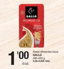 SPAR Fragadis Gallo - pasta diferentes tipos oferta