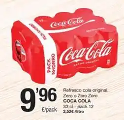 SPAR Fragadis Coca-cola - refresco cola original, zero o zero zero oferta
