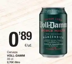 SPAR Fragadis Voll-damm - cerveza oferta