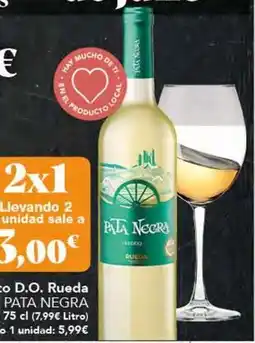 Gadis Pata negra - rueda oferta