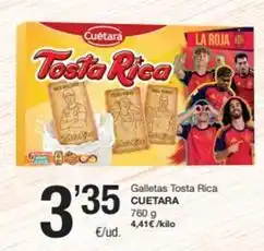 SPAR Fragadis Cuétara - galletas tosta rica oferta