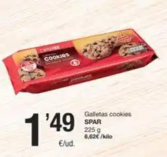 SPAR Fragadis Spar - galletas cookies oferta