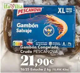 Gadis Pescanova - gambon congelado crudo oferta