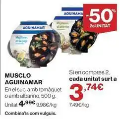 El Corte Inglés Aguinamar - musclo oferta