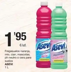 SPAR Fragadis Asevi - fregasuelos naranja oferta