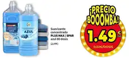 SPAR Plus - suavizante concentrato oferta