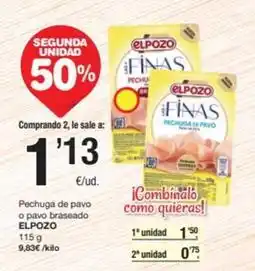 SPAR Fragadis Elpozo - pechuga de pavo o pavo braseado oferta