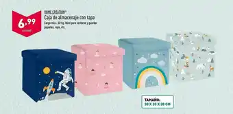 ALDI Home Creation Caja De Almacenaje Con Tapa oferta