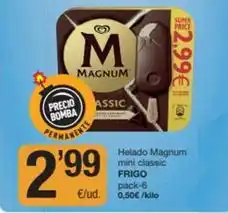 SPAR Fragadis Frigo - helado magnum mini classic oferta