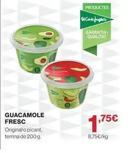 El Corte Inglés El corte inglés - guacamole fresc oferta