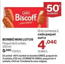 El Corte Inglés Lotus - bombó mini oferta