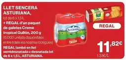 El Corte Inglés La asturiana - llet sencera oferta