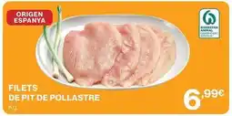 El Corte Inglés Origen - filets de pit de pollastre oferta
