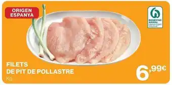 El Corte Inglés Origen - filets de pit de pollastre oferta