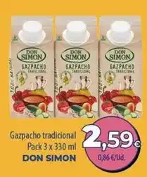Spar Tenerife Don simón - gazpacho tradicional oferta