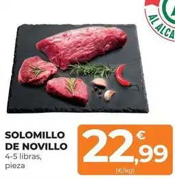 SPAR Gran Canaria Solomillo de novillo oferta