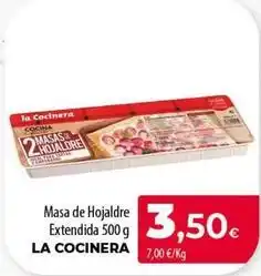 Spar Tenerife La cocinera - masa de hojaldre extendida oferta