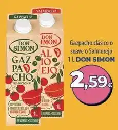 Spar Tenerife Simon - gazpacho clasico o suave o salmorejo oferta