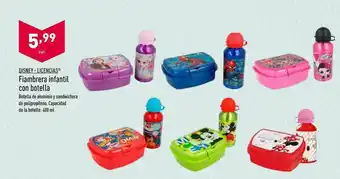 ALDI Disney - Licencias Fiambrera Infantil Con Botella oferta