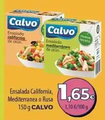 Spar Tenerife Calvo - ensalada california, mediterranea o rusa oferta