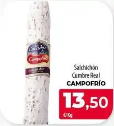 Spar Tenerife Campofrío - salchichon cumbre real oferta
